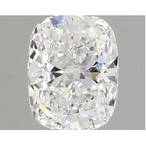 Lab Created 1.15 Carat D-VS1 Cushion Cut Diamond
