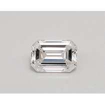 Lab Created 0.34 Carat E-VVS1 Emerald Cut Diamond Lab Created 0.34 Carat E-VVS1 Emerald Cut Diamond