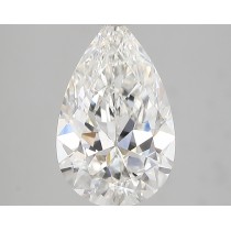 Lab Created 2.59 Carat F-VS1 Pear Shaped Diamond Lab Created 2.59 Carat F-VS1 Pear Shaped Diamond