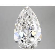 Lab Created 4.20 Carat F-VS1 Pear Shaped Diamond Lab Created 4.20 Carat F-VS1 Pear Shaped Diamond