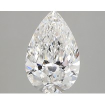 Lab Created 1.87 Carat D-VS1 Pear Shaped Diamond Lab Created 1.87 Carat D-VS1 Pear Shaped Diamond