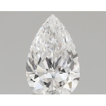 Lab Created 1.54 Carat D-VS1 Pear Shaped Diamond
