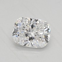Lab Created 0.53 Carat D-VVS1 Cushion Cut Diamond
