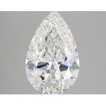 Lab Created 3.23 Carat F-VS1 Pear Shaped Diamond Lab Created 3.23 Carat F-VS1 Pear Shaped Diamond