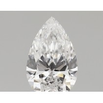 Lab Created 1.13 Carat D-VS1 Pear Shaped Diamond