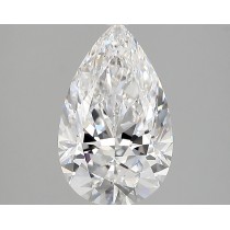 Lab Created 2.14 Carat D-VS1 Pear Shaped Diamond Lab Created 2.14 Carat D-VS1 Pear Shaped Diamond