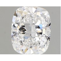 Lab Created 1.22 Carat D-VS1 Cushion Cut Diamond