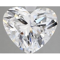 Lab Created 2.97 Carat D-VVS2 Heart Shaped Diamond Lab Created 2.97 Carat D-VVS2 Heart Shaped Diamond