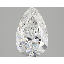 Lab Created 2.17 Carat D-VVS2 Pear Shaped Diamond Lab Created 2.17 Carat D-VVS2 Pear Shaped Diamond