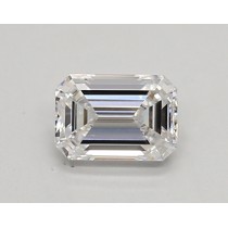 Lab Created 0.63 Carat E-IF Emerald Cut Diamond