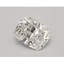 Lab Created 0.97 Carat D-VS1 Cushion Cut Diamond