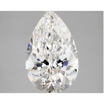 Lab Created 3.96 Carat E-VS1 Pear Shaped Diamond Lab Created 3.96 Carat E-VS1 Pear Shaped Diamond