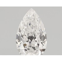Lab Created 1.58 Carat D-VS1 Pear Shaped Diamond