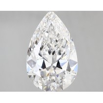 Lab Created 2.21 Carat D-VVS2 Pear Shaped Diamond Lab Created 2.21 Carat D-VVS2 Pear Shaped Diamond