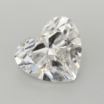 Lab Created 2.51 Carat G-VVS2 Heart Shaped Diamond Lab Created 2.51 Carat G-VVS2 Heart Shaped Diamond