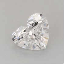 Lab Created 1.22 Carat E-VS1 Heart Shaped Diamond