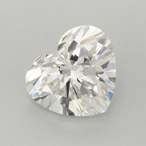 Lab Created 2.81 Carat G-VVS2 Heart Shaped Diamond Lab Created 2.81 Carat G-VVS2 Heart Shaped Diamond