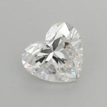 Lab Created 1.28 Carat F-VVS2 Heart Shaped Diamond Lab Created 1.28 Carat F-VVS2 Heart Shaped Diamond