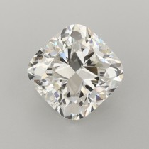 Lab Created 3.47 Carat G-VVS2 Cushion Cut Diamond Lab Created 3.47 Carat G-VVS2 Cushion Cut Diamond