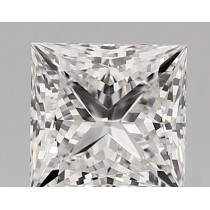 Lab Created 1.41 Carat D-VVS1 Princess Cut Diamond