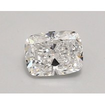 Lab Created 0.75 Carat D-VVS1 Cushion Cut Diamond
