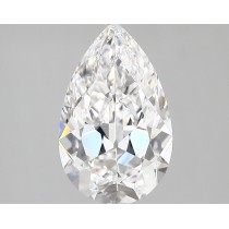 Lab Created 2.43 Carat D-VVS2 Pear Shaped Diamond