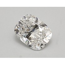 Lab Created 0.84 Carat E-VVS2 Cushion Cut Diamond