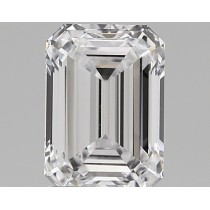 Lab Created 1.56 Carat D-VVS2 Emerald Cut Diamond