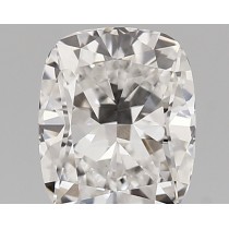 Lab Created 1.52 Carat F-VS1 Cushion Cut Diamond
