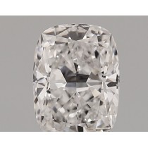 Lab Created 1.39 Carat D-VVS1 Cushion Cut Diamond