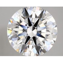 Lab Created 4.60 Carat E-VVS2 Round Diamond