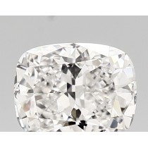 Lab Created 1.58 Carat D-VVS1 Cushion Cut Diamond Lab Created 1.58 Carat D-VVS1 Cushion Cut Diamond