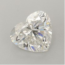 Lab Created 1.70 Carat F-VVS2 Heart Shaped Diamond