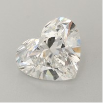 Lab Created 1.56 Carat F-VVS2 Heart Shaped Diamond Lab Created 1.56 Carat F-VVS2 Heart Shaped Diamond