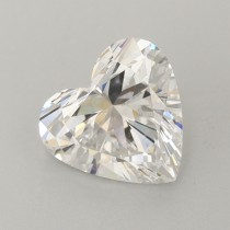 Lab Created 1.57 Carat F-VVS2 Heart Shaped Diamond Lab Created 1.57 Carat F-VVS2 Heart Shaped Diamond