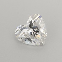Lab Created 1.04 Carat F-VVS2 Heart Shaped Diamond Lab Created 1.04 Carat F-VVS2 Heart Shaped Diamond