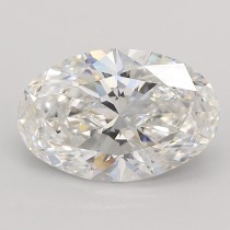 Lab Created 4.55 Carat G-VS2 Oval Diamond Lab Created 4.55 Carat G-VS2 Oval Diamond
