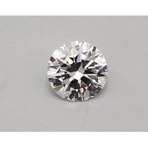 Lab Created 0.36 Carat D-VS1 Round Diamond