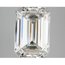 Lab Created 7.01 Carat F-VS1 Emerald Cut Diamond Lab Created 7.01 Carat F-VS1 Emerald Cut Diamond