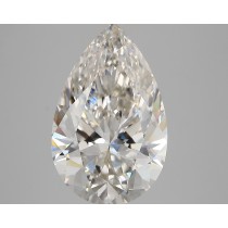 Lab Created 5.08 Carat G-VS2 Pear Shaped Diamond Lab Created 5.08 Carat G-VS2 Pear Shaped Diamond