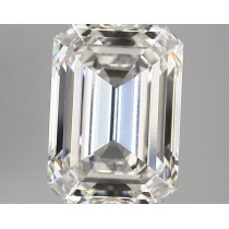 Lab Created 5.28 Carat G-VS1 Emerald Cut Diamond Lab Created 5.28 Carat G-VS1 Emerald Cut Diamond