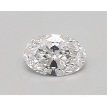 Lab Created 0.47 Carat D-VS1 Oval Diamond Lab Created 0.47 Carat D-VS1 Oval Diamond