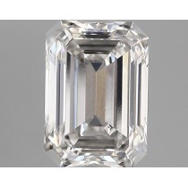 Lab Created 1.29 Carat G-VVS2 Emerald Cut Diamond