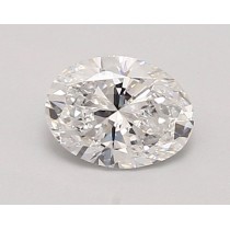Lab Created 0.99 Carat D-VS1 Oval Diamond