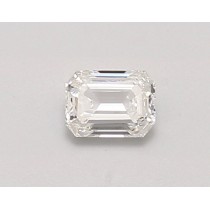 Lab Created 0.43 Carat F-VS1 Emerald Cut Diamond Lab Created 0.43 Carat F-VS1 Emerald Cut Diamond