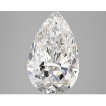 Lab Created 5.09 Carat E-VS2 Pear Shaped Diamond Lab Created 5.09 Carat E-VS2 Pear Shaped Diamond