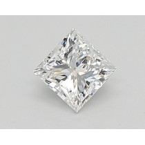 Lab Created 0.36 Carat E-VS1 Princess Cut Diamond