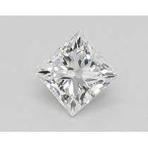 Lab Created 0.36 Carat E-VS1 Princess Cut Diamond