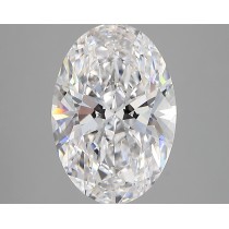 Lab Created 3.17 Carat D-VS1 Oval Diamond Lab Created 3.17 Carat D-VS1 Oval Diamond