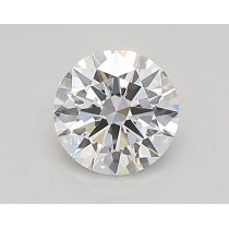 Lab Created 0.47 Carat D-VS1 Round Diamond